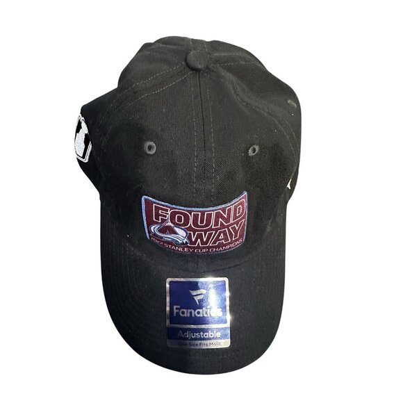 New Colorado Avalanche Hat Cap Size Black 2022 Stanley Cup Champion Found A Way - Picture 8 of 9